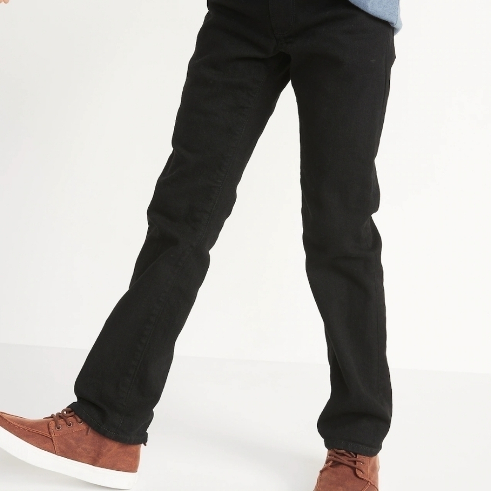 NEW! CHILDREN'S PLACE Big Boy's Dark Wash Skinny Jeans 14!